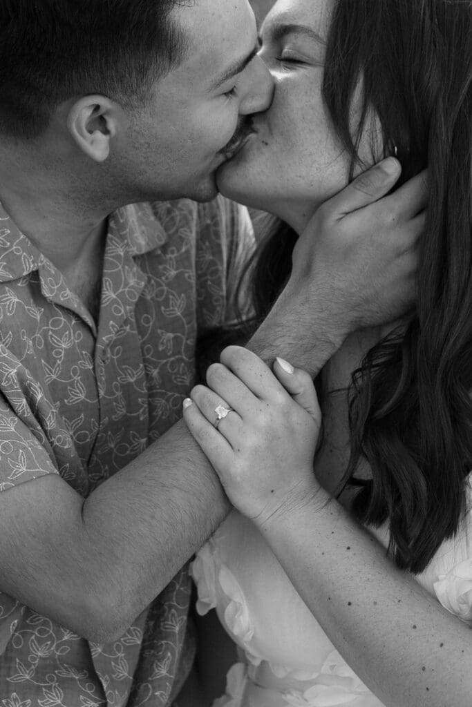 Photographer captures quiet love during Laguna Beach engagement session